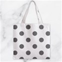 Zipper Grocery Tote Bag 