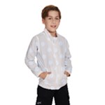 Polka Dots - White on Linen Wind Breaker (Kids)