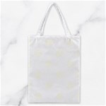 Polka Dots - Ivory on White Classic Tote Bag