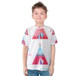 pink tipi  Kid s Cotton Tee