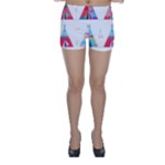 pink tipi  Skinny Shorts