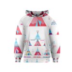 pink tipi  Kids  Pullover Hoodie