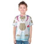 pink yeti  Kid s Cotton Tee