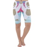 pink yeti  Cropped Leggings 