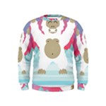 pink yeti  Kids  Sweatshirt