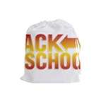 Back To School Drawstring Pouch (Large)