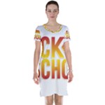 Back To School Short Sleeve Nightdress