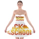 Back To School Strapless Bra Top Dress