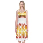 Back To School Midi Sleeveless Dress