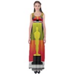 Oscars Empire Waist Maxi Dress