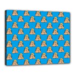 poop donald trump Canvas 20  x 16  (Stretched)