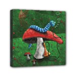 Magic Mushroom Mini Canvas 6  x 6  (Stretched)