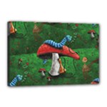 Magic Mushroom Canvas 18  x 12  (Stretched)