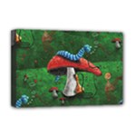 Magic Mushroom Deluxe Canvas 18  x 12  (Stretched)