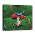 Magic Mushroom Deluxe Canvas 24  x 20  (Stretched)