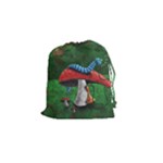 Magic Mushroom Drawstring Pouch (Small)