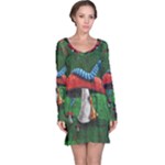 Magic Mushroom Long Sleeve Nightdress