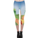 Yellow Brick Road Capri Leggings 