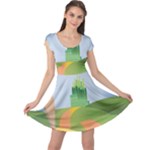 Yellow Brick Road Cap Sleeve Dress