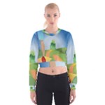 Yellow Brick Road Women s Cropped Sweatshirt