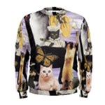 Cute Cat Collage 4 Men s Sweatshirt