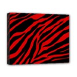 red  zebra  Canvas 10  x 8  (Stretched)