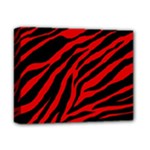 red  zebra  Deluxe Canvas 14  x 11  (Stretched)