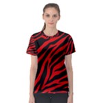 red  zebra  Women s Sport Mesh Tee