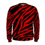 red  zebra  Men s Sweatshirt