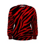 red  zebra  Women s Sweatshirt