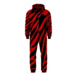 red  zebra  Hooded Jumpsuit (Kids)