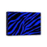 blue zebra Mini Canvas 6  x 4  (Stretched)