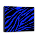 blue zebra Canvas 10  x 8  (Stretched)