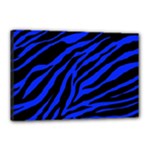 blue zebra Canvas 18  x 12  (Stretched)