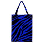 blue zebra Classic Tote Bag