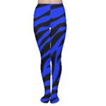 blue zebra Tights