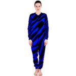 blue zebra OnePiece Jumpsuit (Ladies)