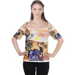 Cutout Shoulder T-Shirt 