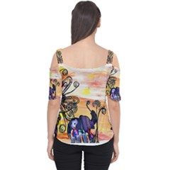 Cutout Shoulder T-Shirt 