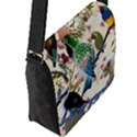 Flap Closure Messenger Bag (L) 