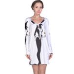 Halloween Sexy Witch Long Sleeve Nightdress