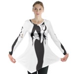 Halloween Sexy Witch Long Sleeve Tunic 