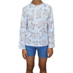 Manatees Kid s Long Sleeve Swimwear