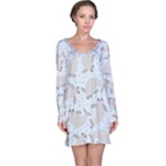 Manatees Long Sleeve Nightdress