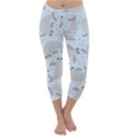 Manatees Capri Winter Leggings 