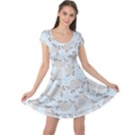 Manatees Cap Sleeve Dress