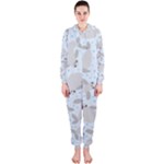 Manatees Hooded Jumpsuit (Ladies)