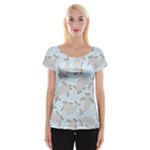 Manatees Women s Cap Sleeve Top