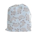 Manatees Drawstring Pouch (XXL)