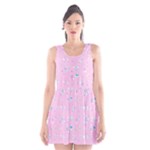 The cotton candy sheep Scoop Neck Skater Dress